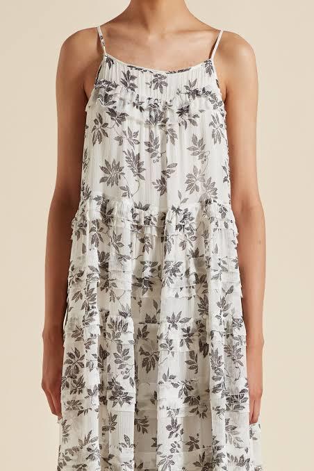 Lee Mathews Lucy Cami Dress Floral Vine Size 1/Au 8 photo 4