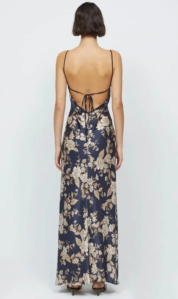 Bec & Bridge Opaline Floral Silk Strap Maxi Dress in Opaline Floral Size 10 / M photo 2