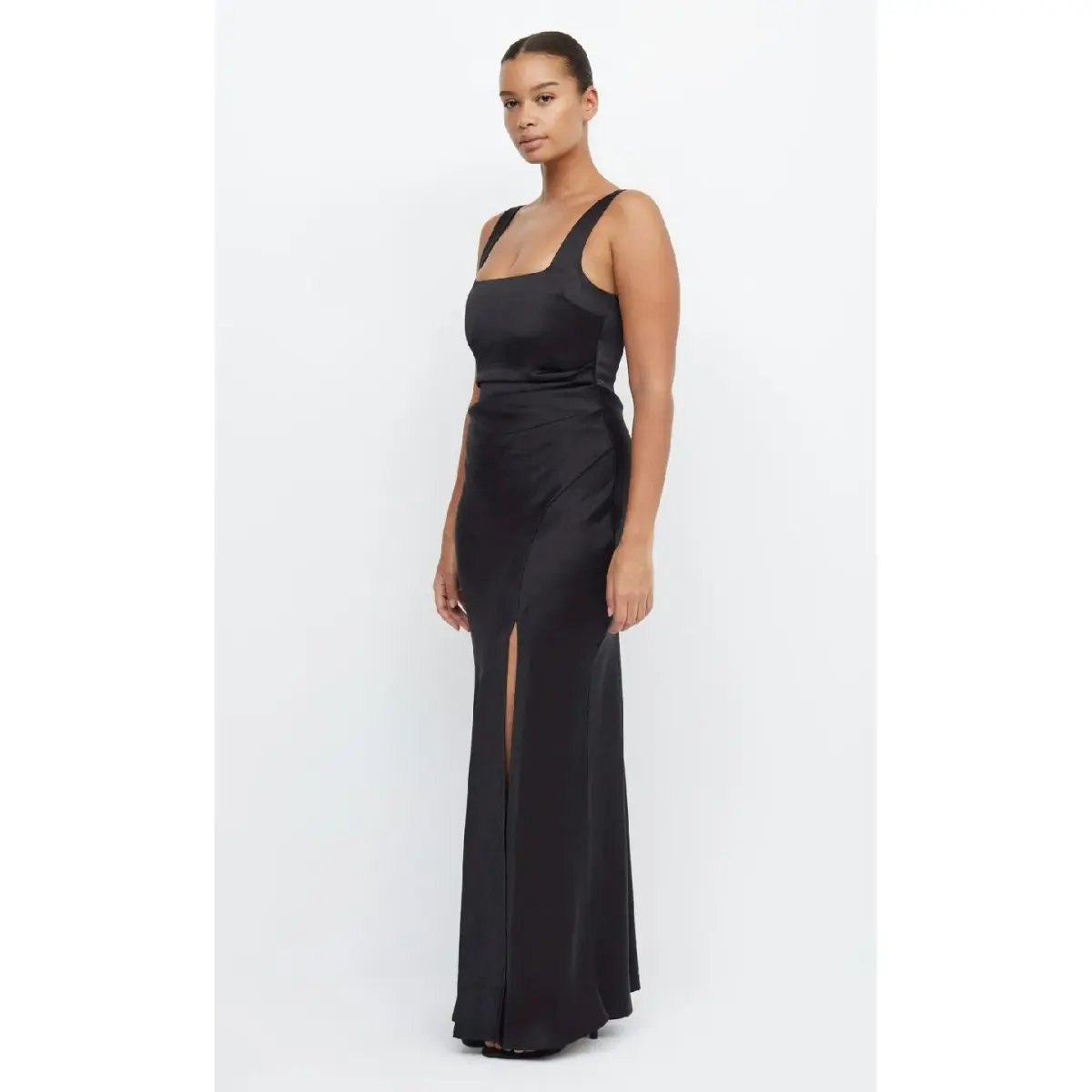 Bec & Bridge The Dreamer Square Neck Dress Black Size 18 photo 3