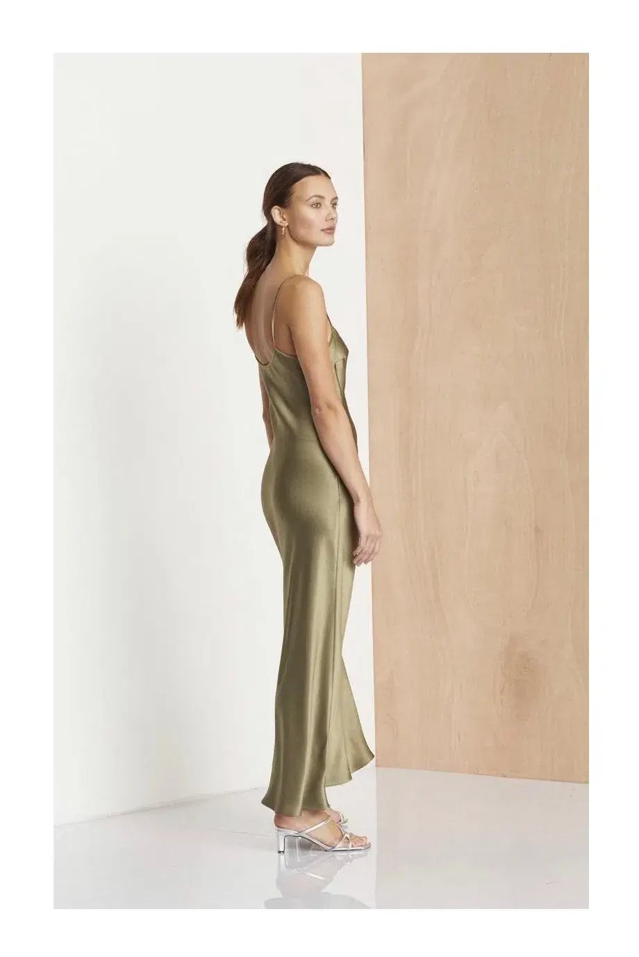 Bec & Bridge Midnight Dance Dress Sage Size 6 photo 2