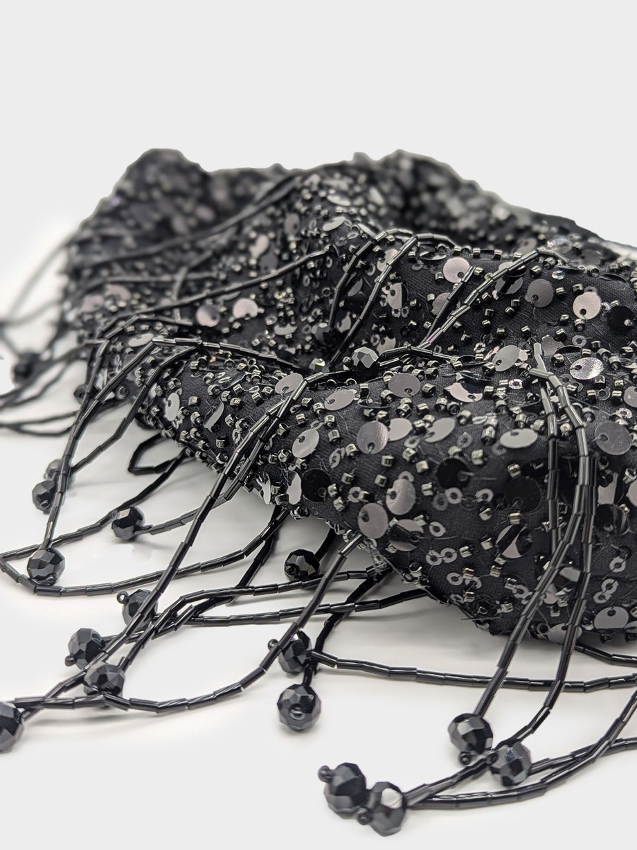 Simkhai Ellerie Embellished Mini Tote Bag Black photo 3