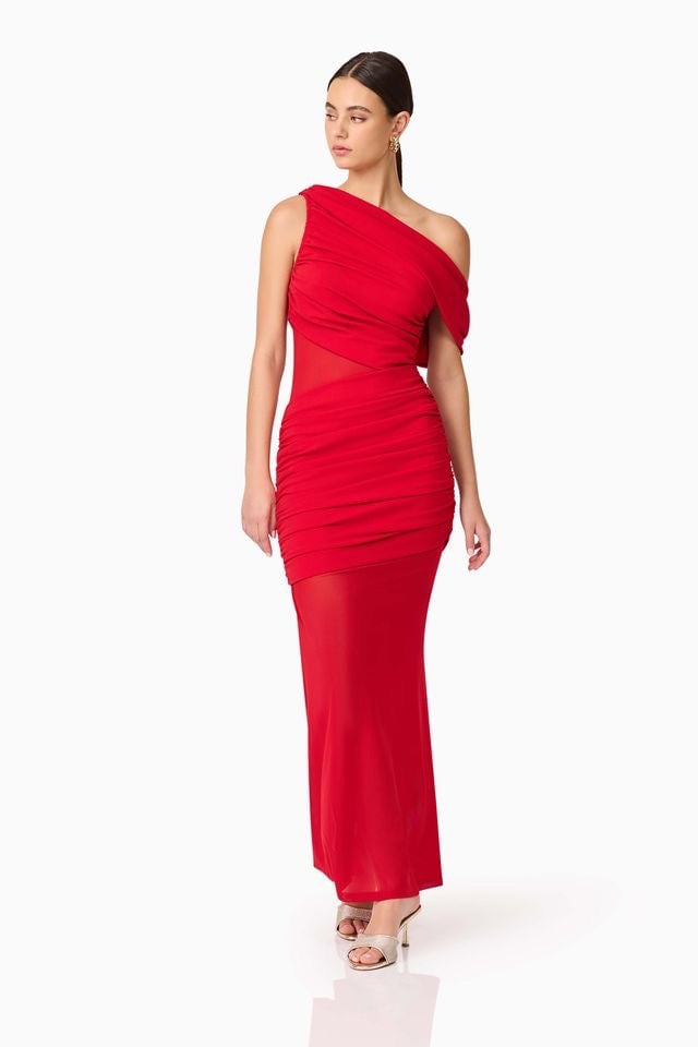 Elliatt Darya Gown - Red photo 2