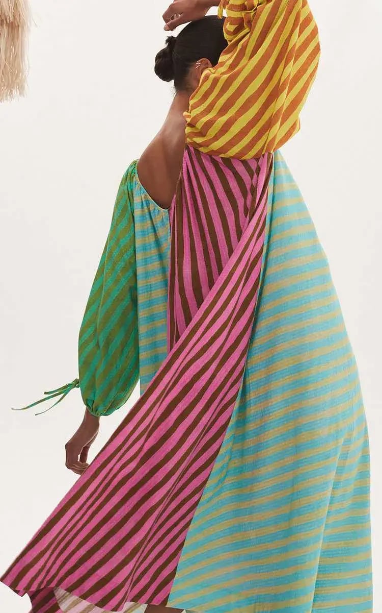 Alemais Bobbie Pool Dress Multi-colored Size AU 14 photo 5