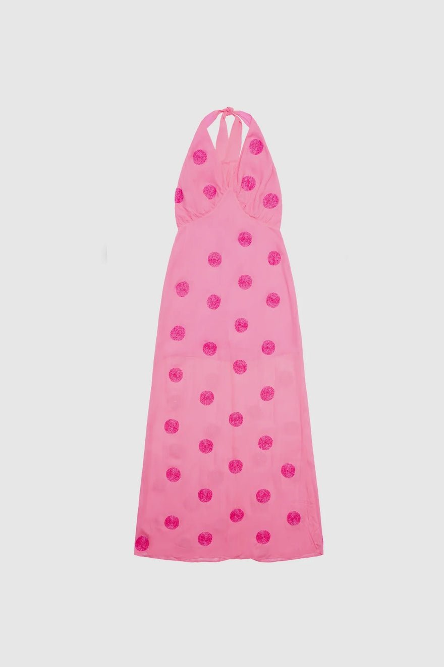 The Wolf Gang Sanja Slip Dress - Candy photo 3