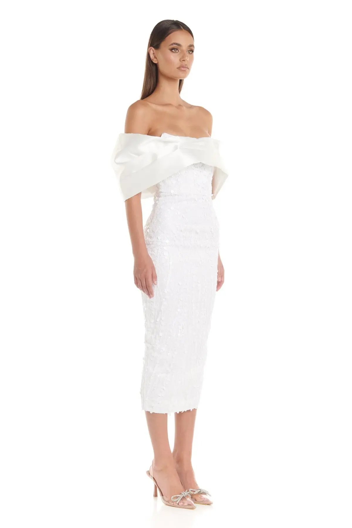 Eliya the Label Tanya Dress White Size 8 photo 3