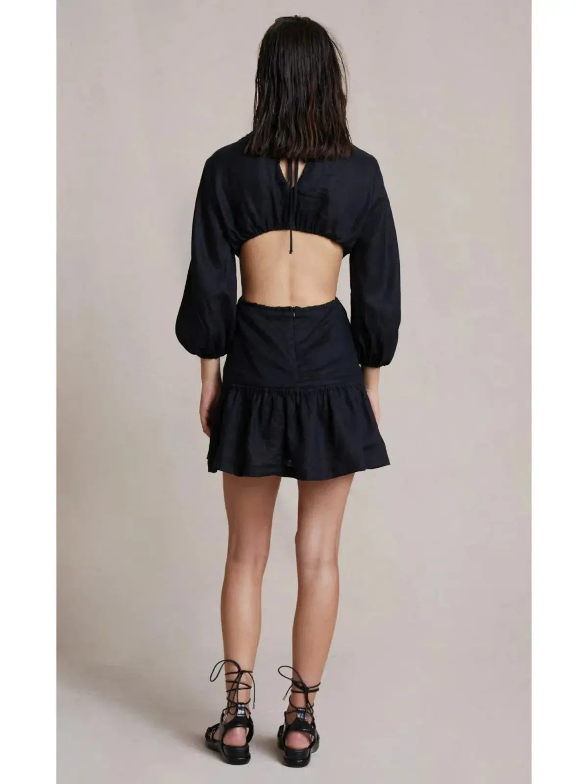 Bec & Bridge Arlington Mini Dress in Black Size AU 6 photo 4