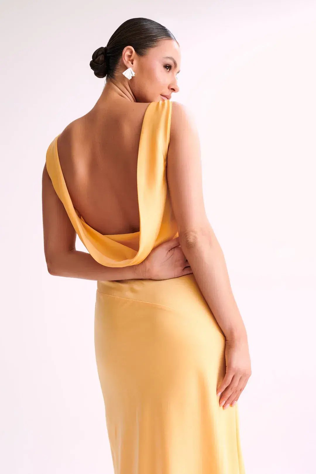 Meshki Nadia Dress in Yellow Size AU 10 photo 2