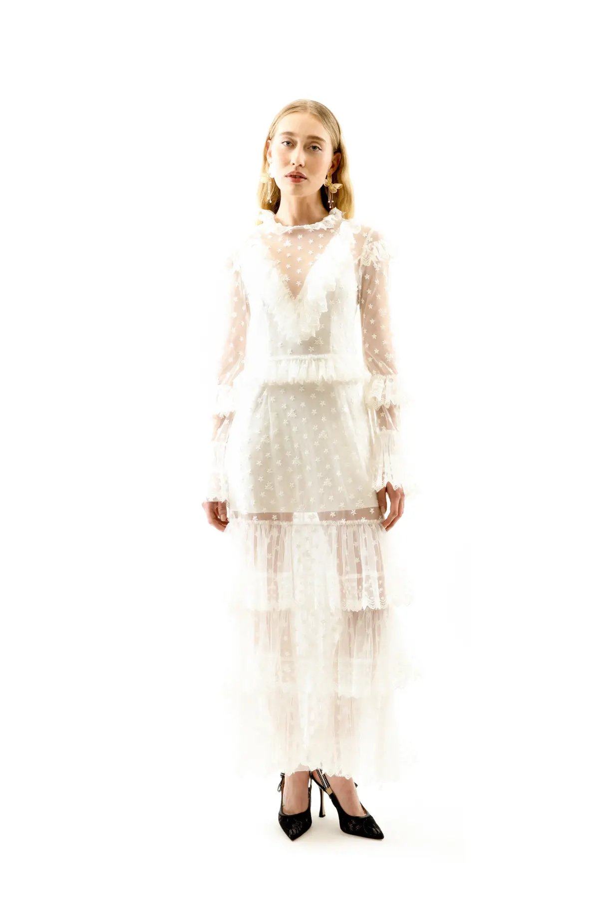 Dinah Dress White photo 4