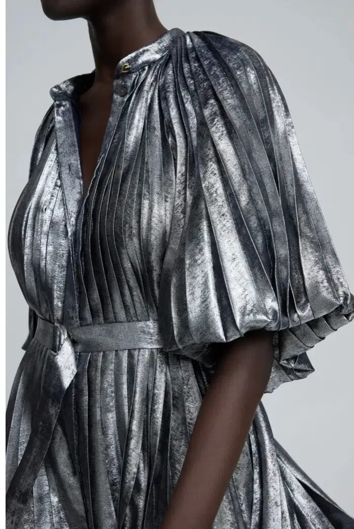 Acler The Preston Dress in Gunmetal Size 12 photo 2