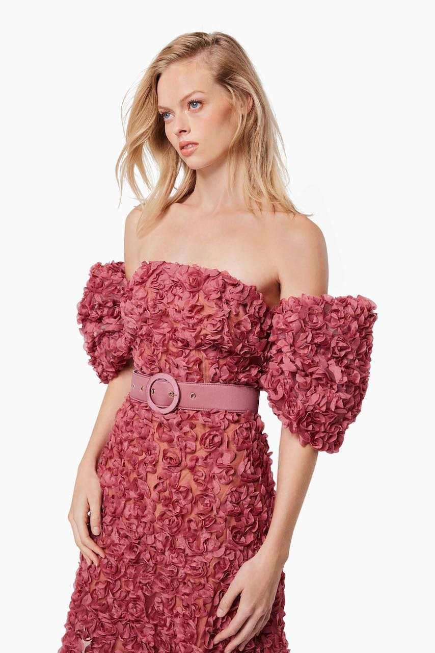 ELLIATT INTIMACY DRESS - ROUGE PINK photo 2
