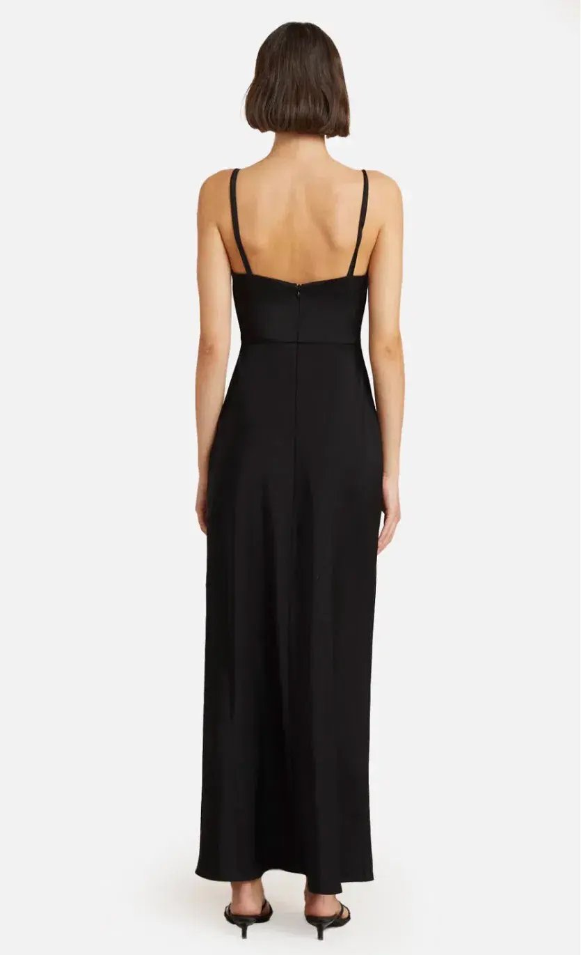 Bec & Bridge Scarlett Maxi Dress Black Size 10 photo 3