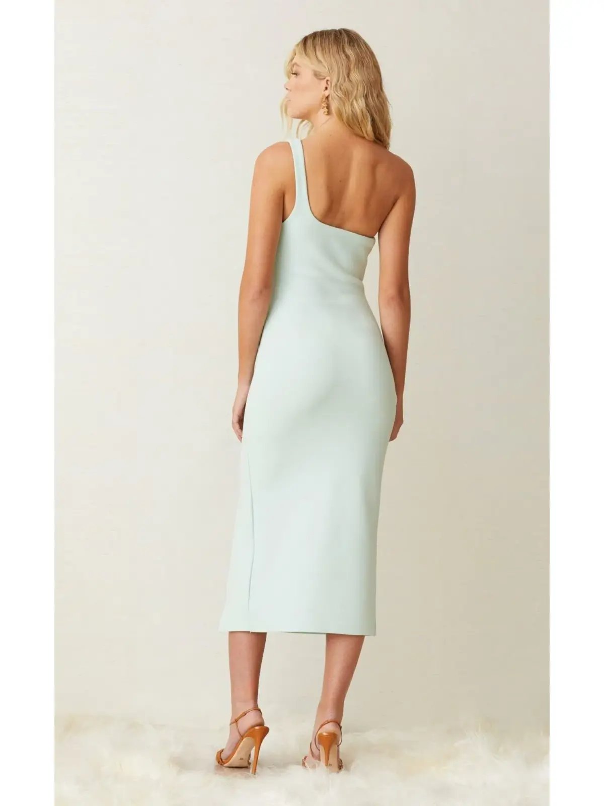 Bec & Bridge Ariel Halter Midi Dress Cool Mint Size 2 / AU 6 photo 3
