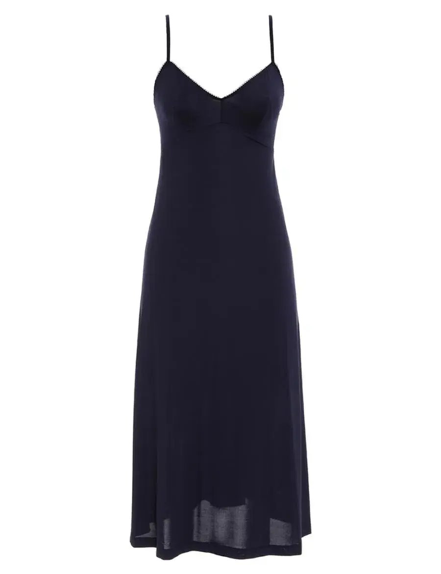 Zimmermann Pleated Tie Neck Midi Dress Moonlight Sailboats Size 0P / AU 6 photo 4