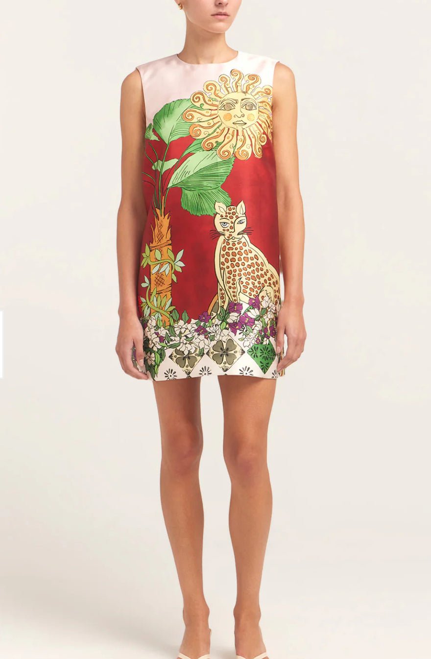 Alemais Tiger Mini Dress photo 3