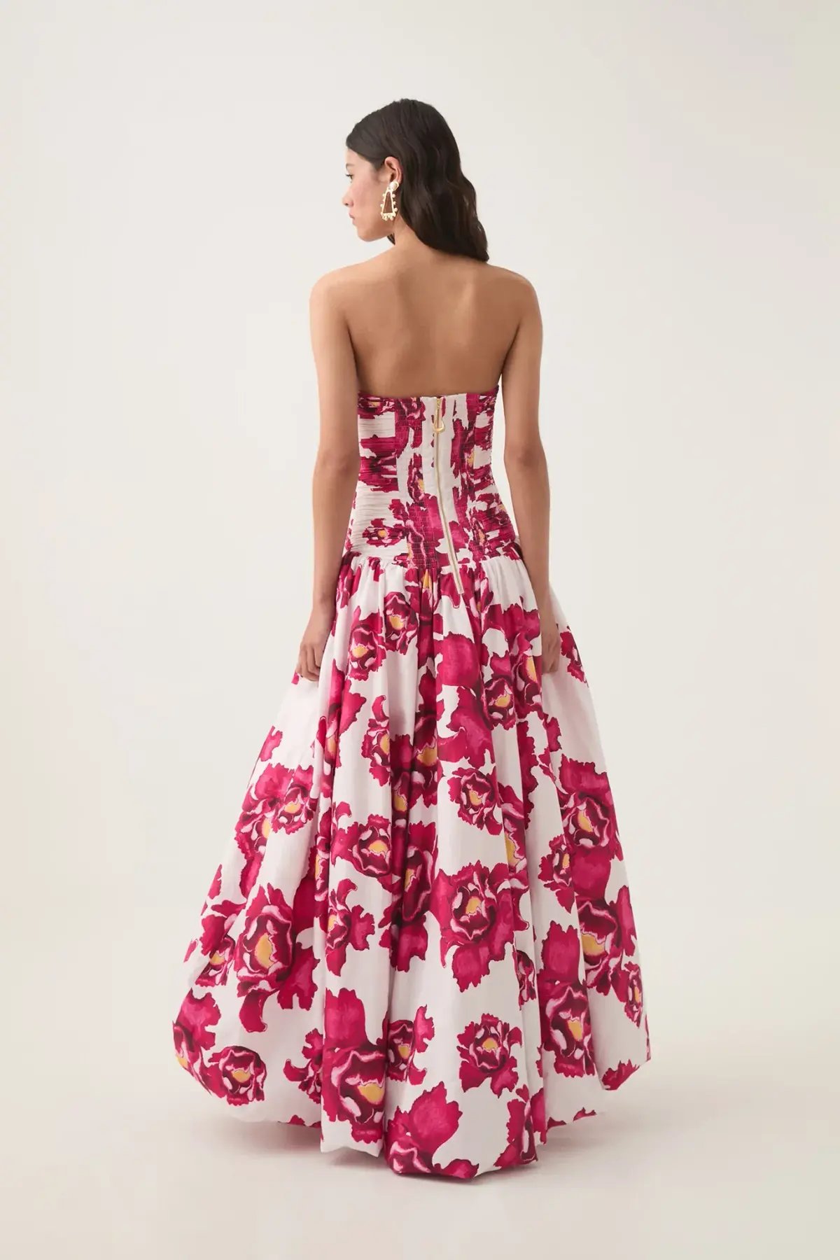 Aje Behold Maxi Dress Boldly Blooming Size 8 photo 3