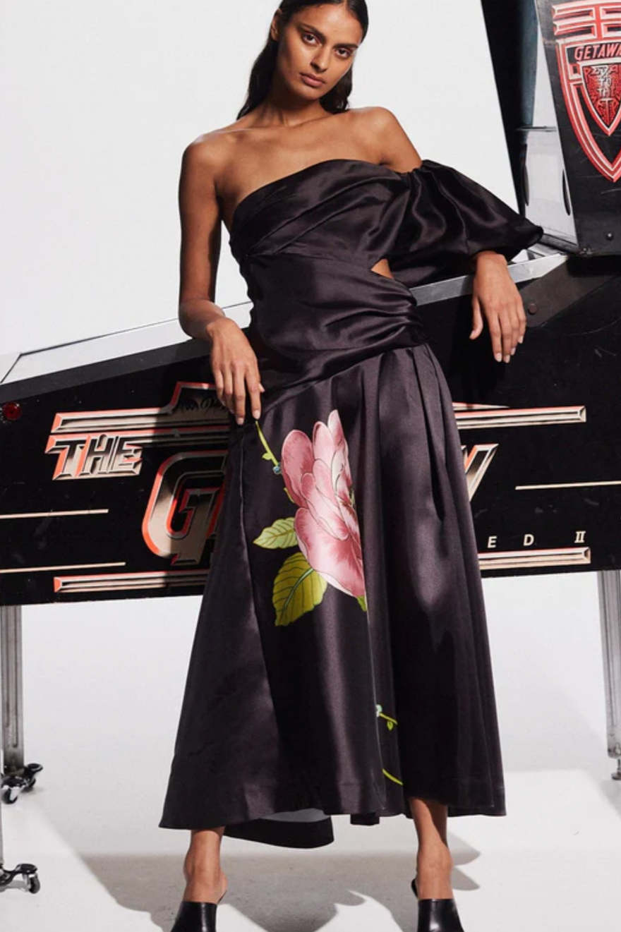 Alemais Regent Noir Gown photo 4