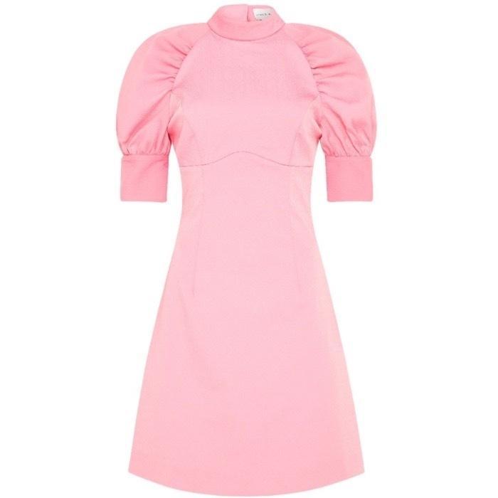 Rebecca Vallance Winslow Short Sleeve Mini Dress Pink Size 6 photo 6