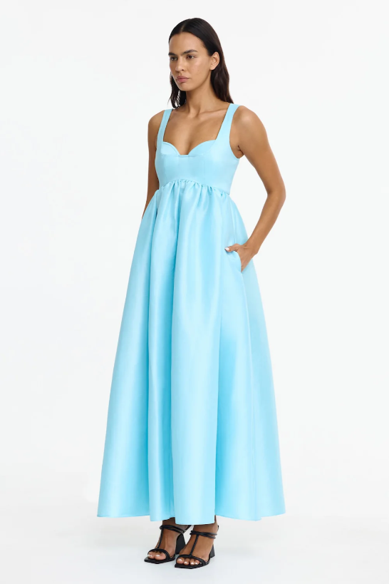 Acler Redin Maxi Dress Blue photo 2