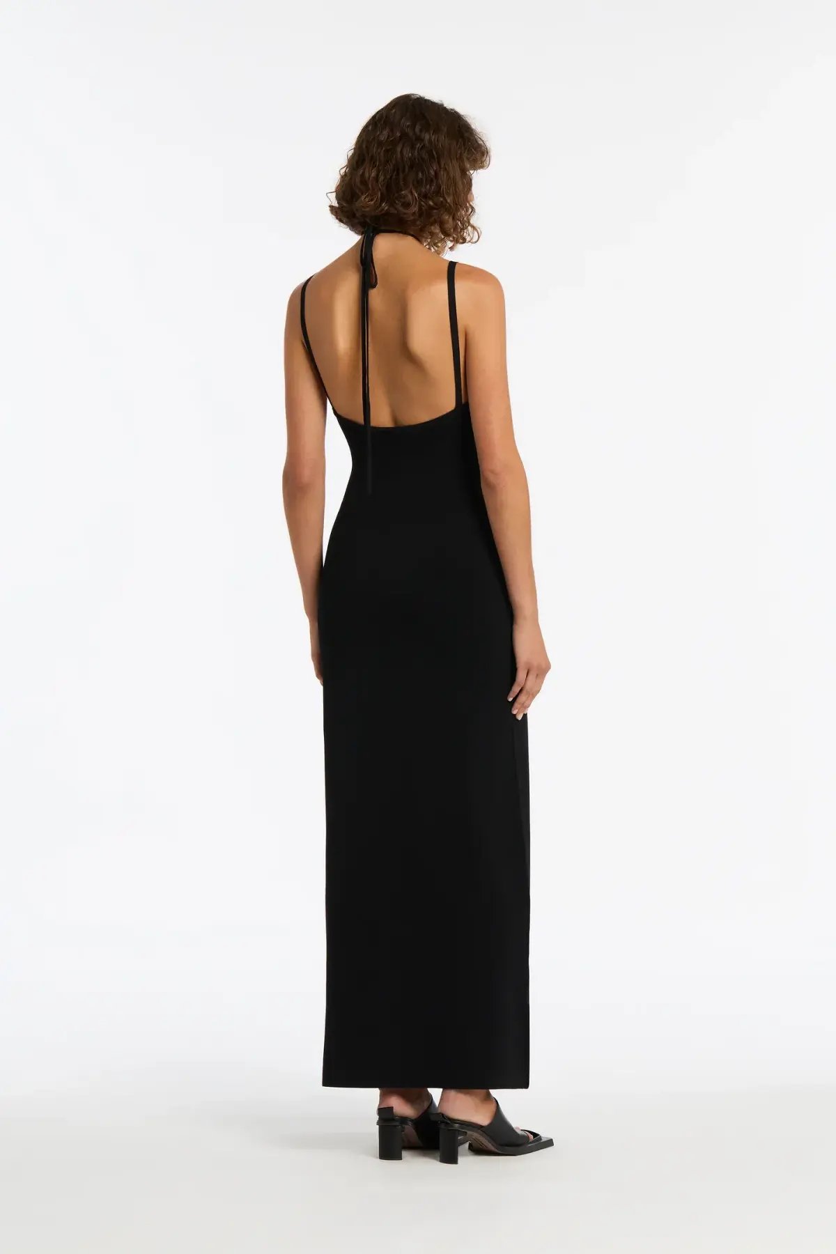 Sir The Label Nadja Midi Dress Black Size 0/ Au 6 photo 2