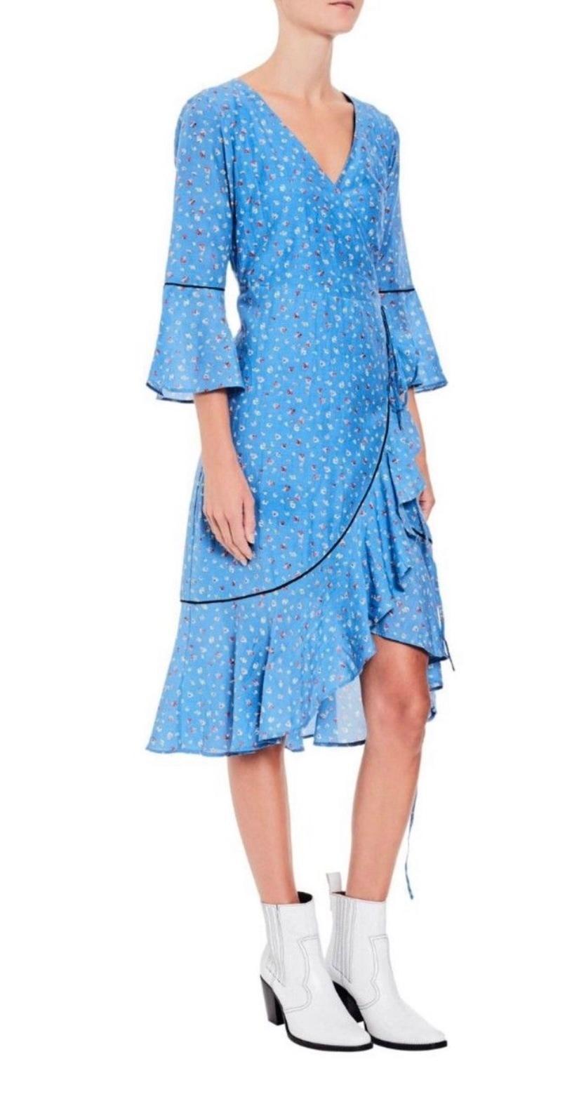 Ganni Beacon Wrap Dress photo 4
