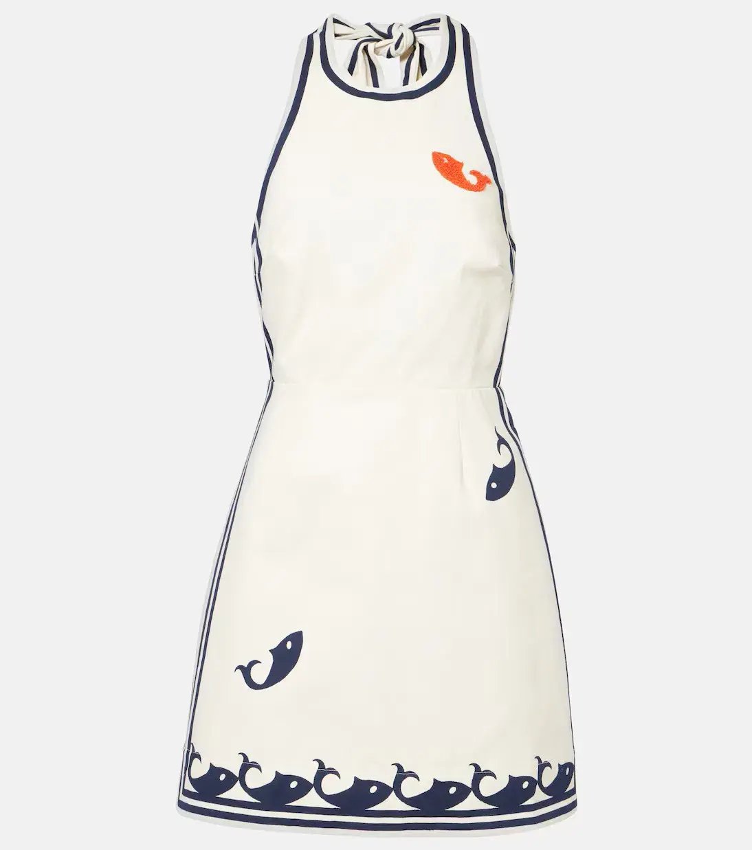 ALEMAIS Marine Mini Dress Cream 10 AU photo 3
