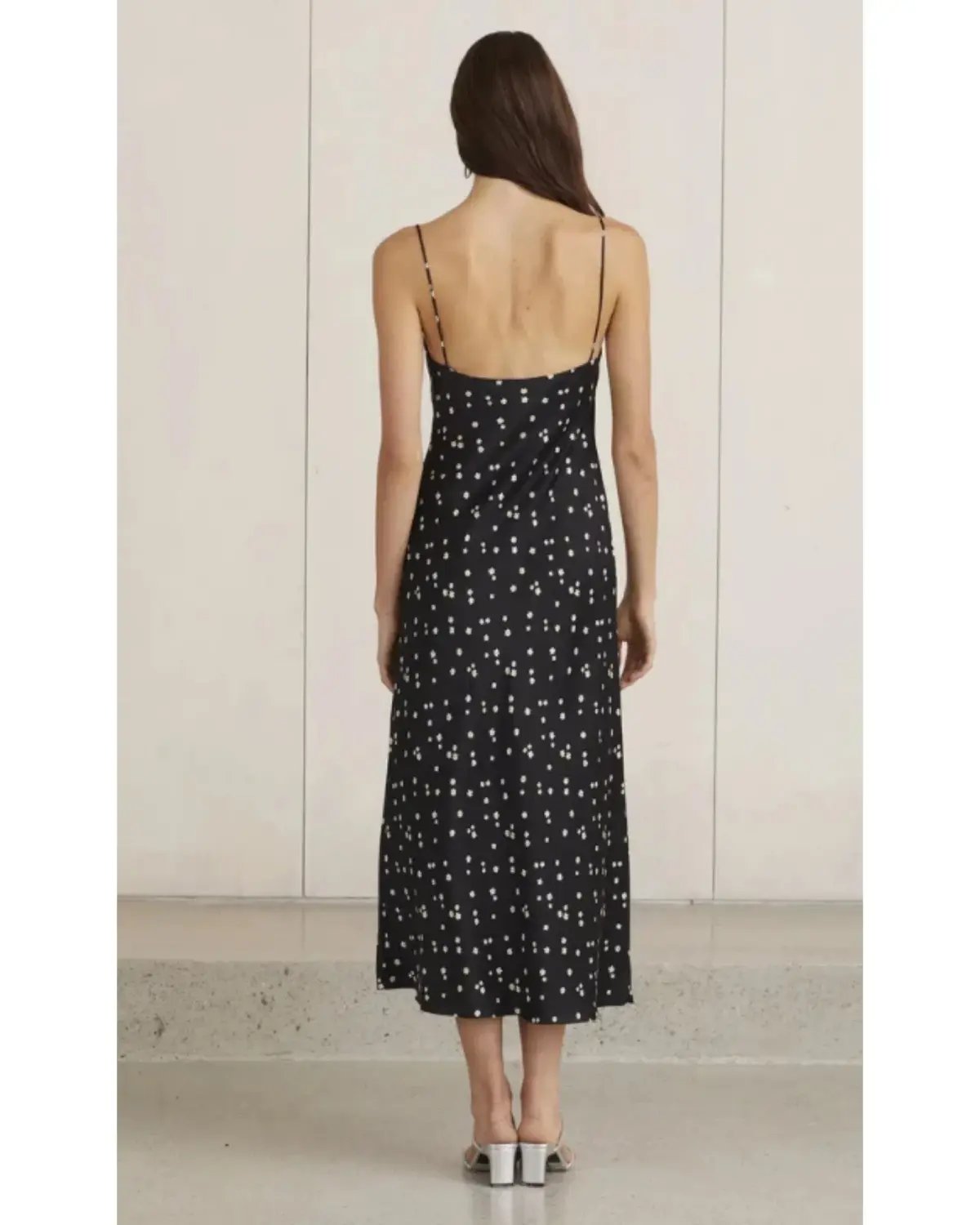 Bec & Bridge Miss Daisy Slip Dress in Black Size AU 8 photo 3
