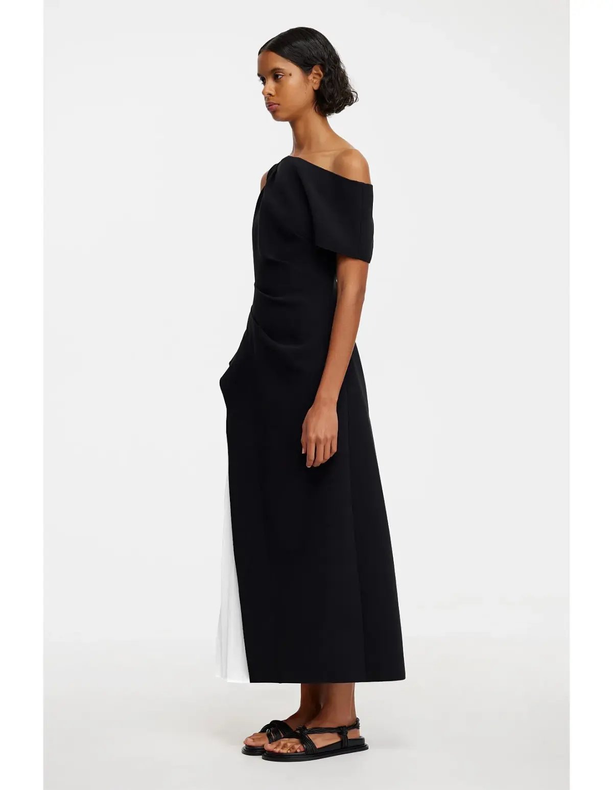 Acler Sudden Midi Dress Black Size 12 photo 2