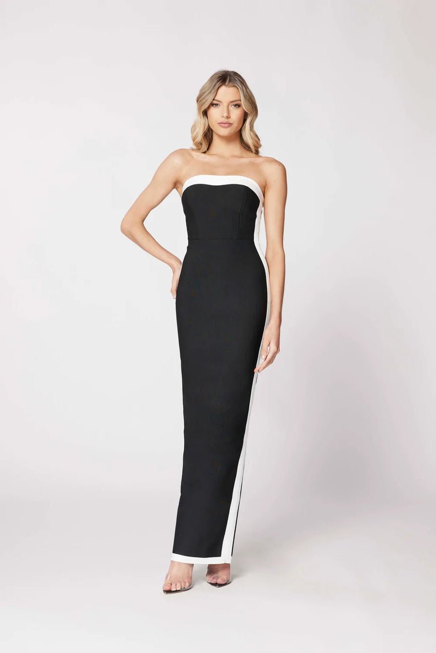 Bianca and Bridgett Ashley Dress - Black photo 3