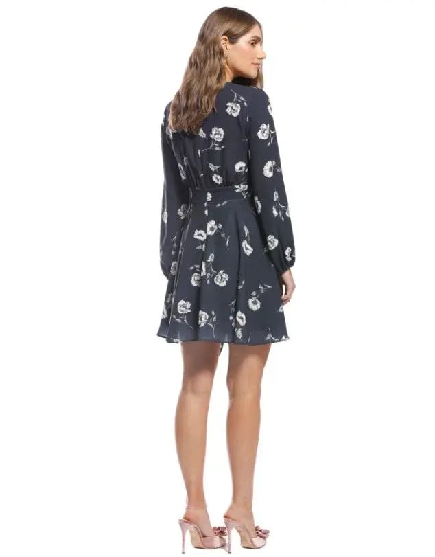 Pasduchas Dalliance Longsleeve Dress Navy Size 12 photo 2