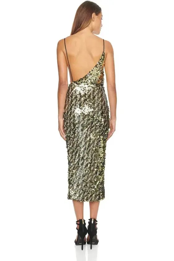 Eliya The Label Krystal Dress Sequin Size 6 photo 3