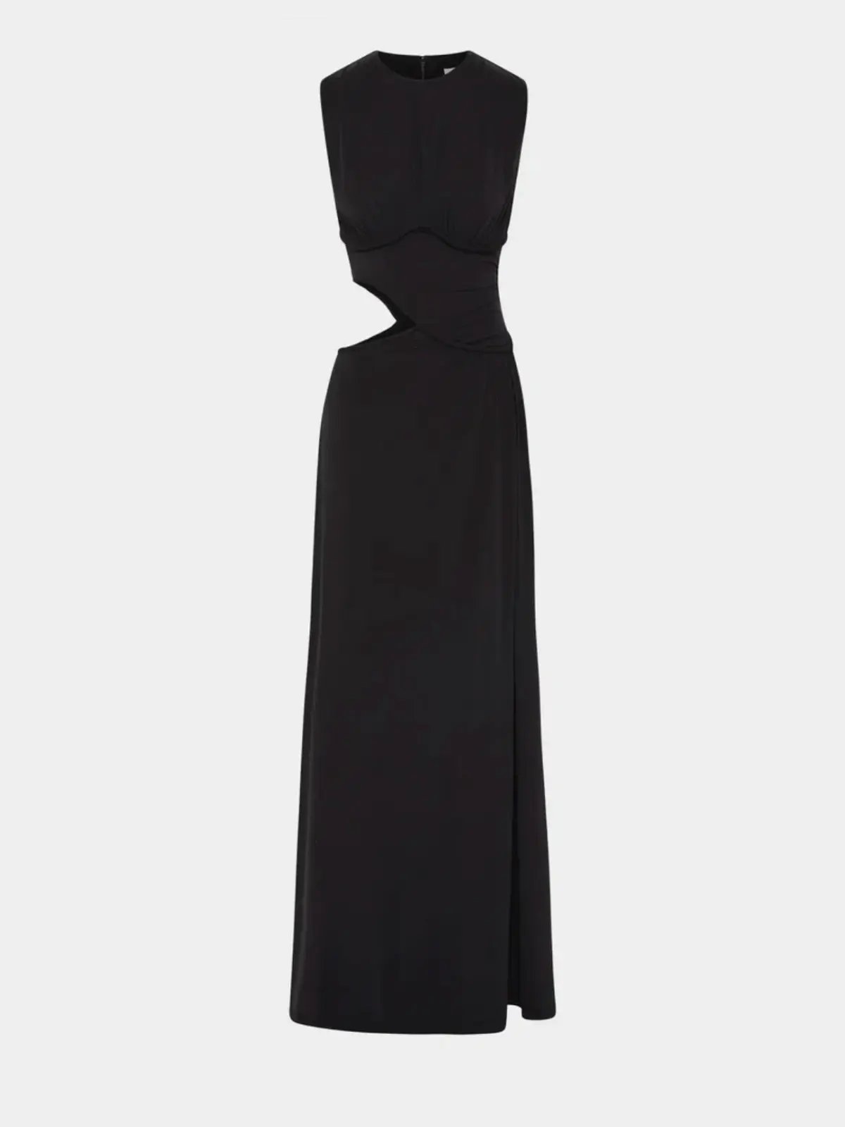 MISHA The Sierra Cupro Dress Black Size 6 photo 6
