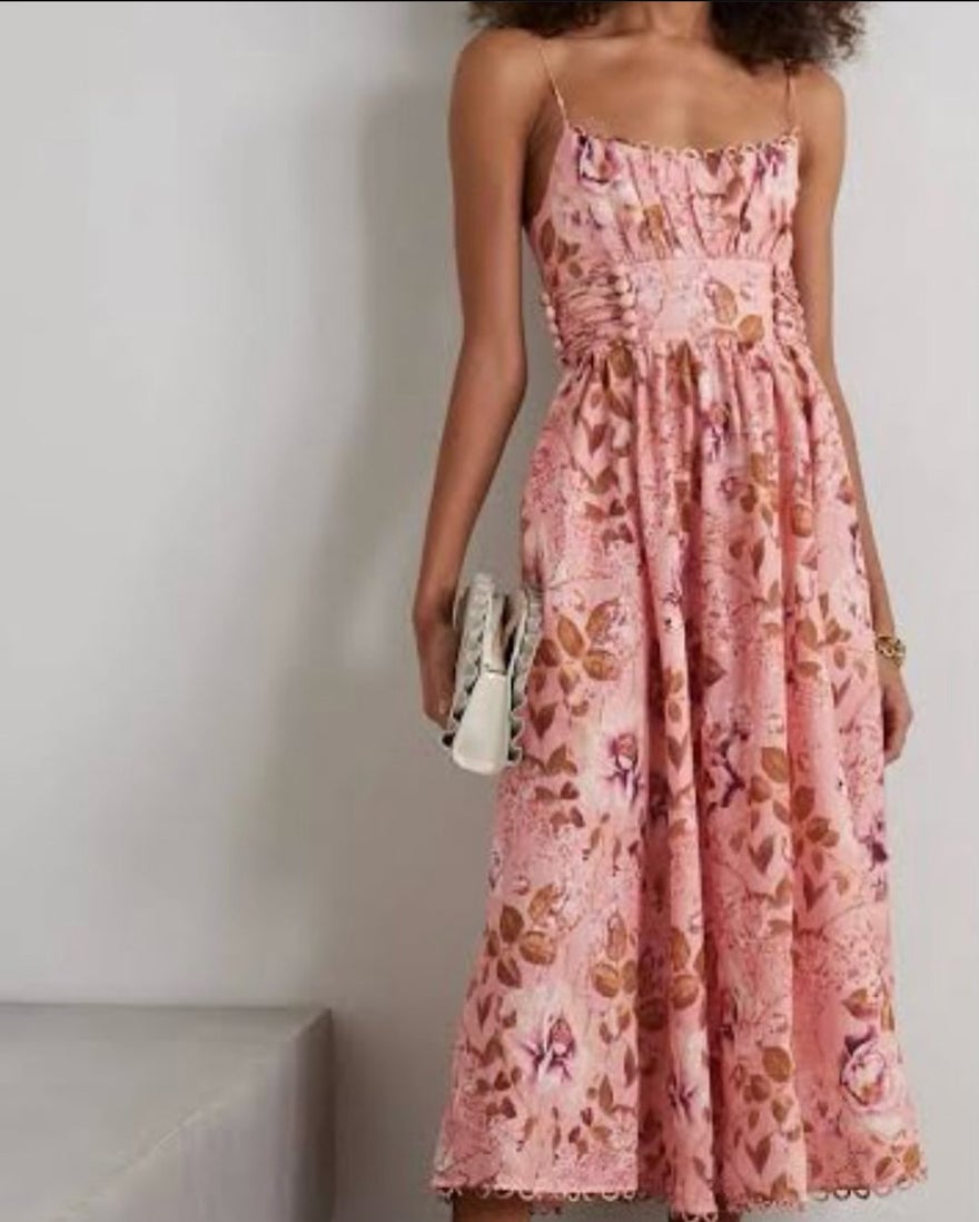 Zimmermann Rosa Laced Picnic Dress photo 3
