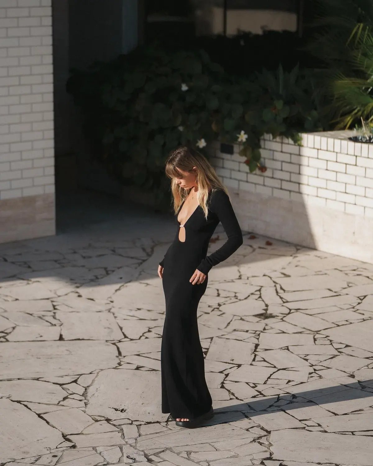 Sir the Label Kinetic Beaded Maxi Dress Black Size 0 / AU 6 photo 4