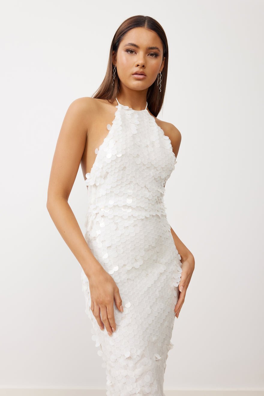 Lexi River Dress - Pearl photo 5