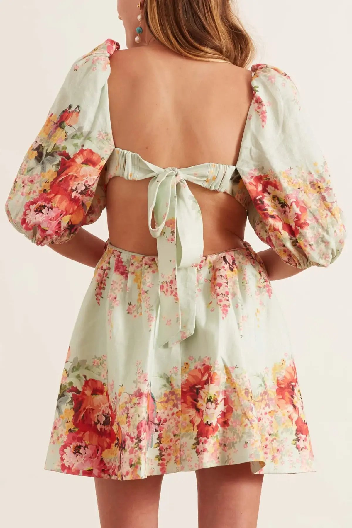 Zimmermann Mae Cut Out Dress Size 0 photo 2