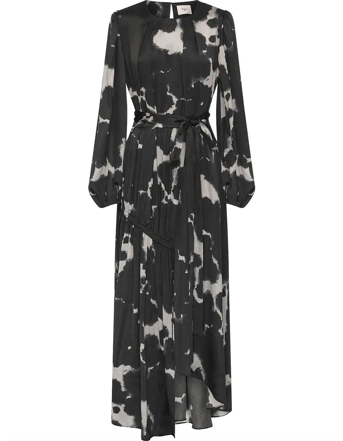 Aje Oxidised Maxi Dress Black Size 14 photo 3