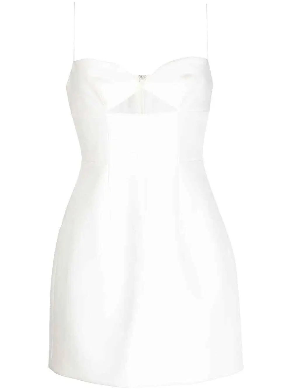 Rachel Gilbert Bodie Cut Out Sleeveless Cocktail Mini Dress White Size 10 photo 4