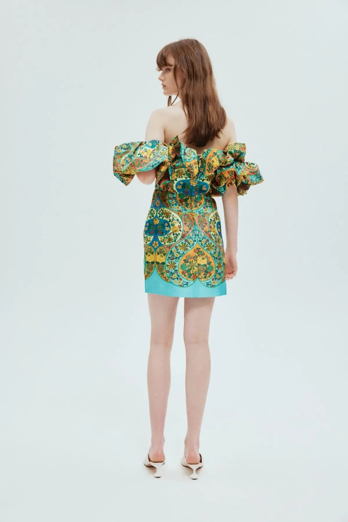 Alemais Sofie Off Shoulder Dress Multi Size 12 photo 3