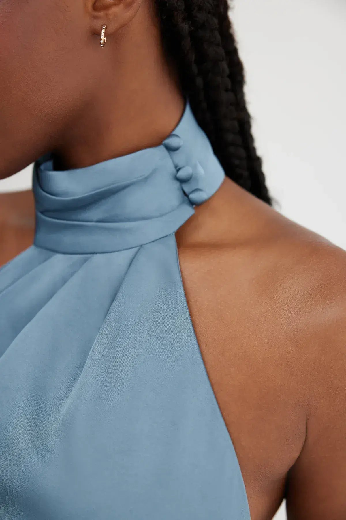 Significant Other Darcy Backless Dress in Petrol Size 10 photo 4
