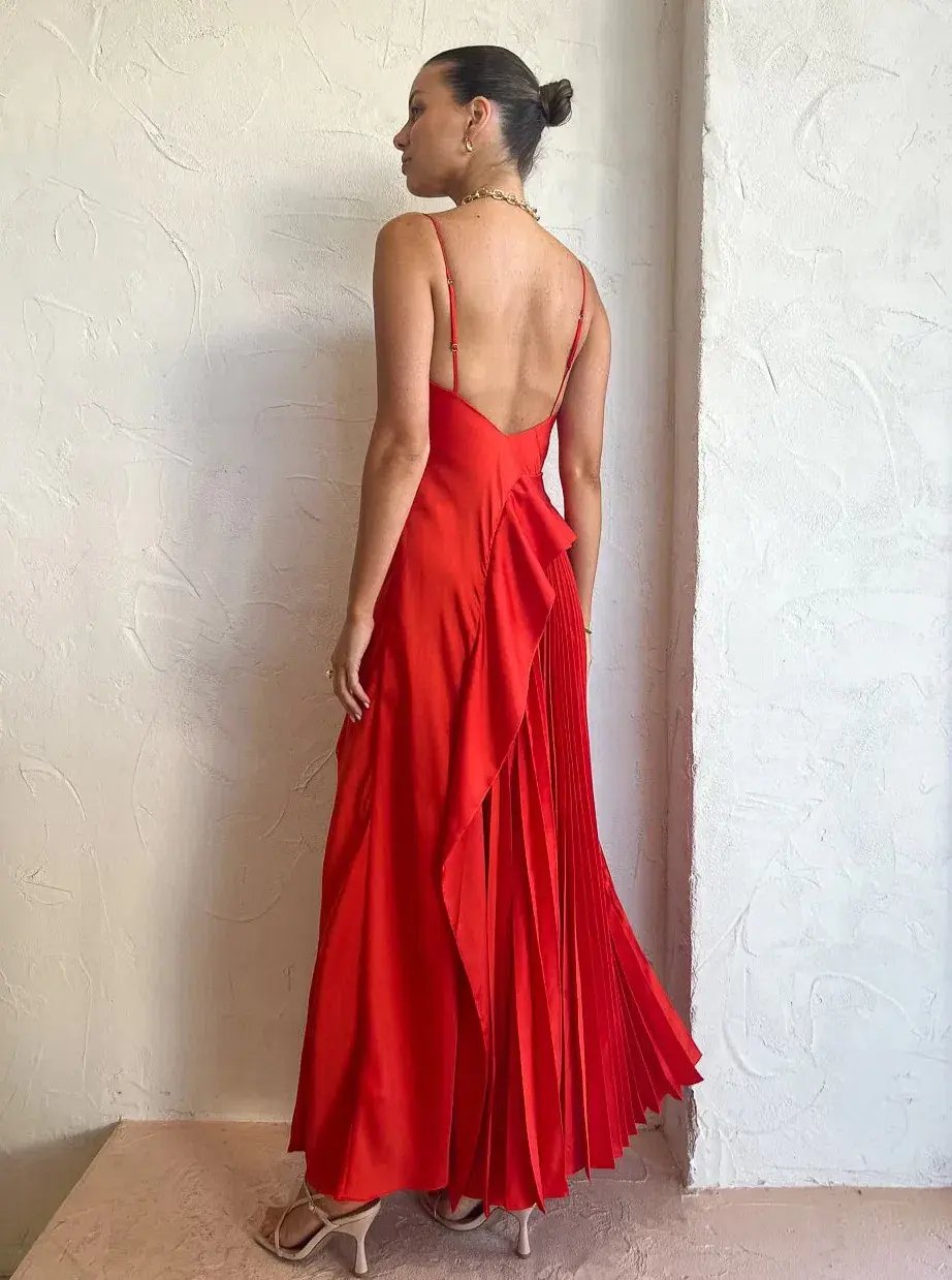 Acler OSullivan Dress in Scarlet Size 10 photo 5