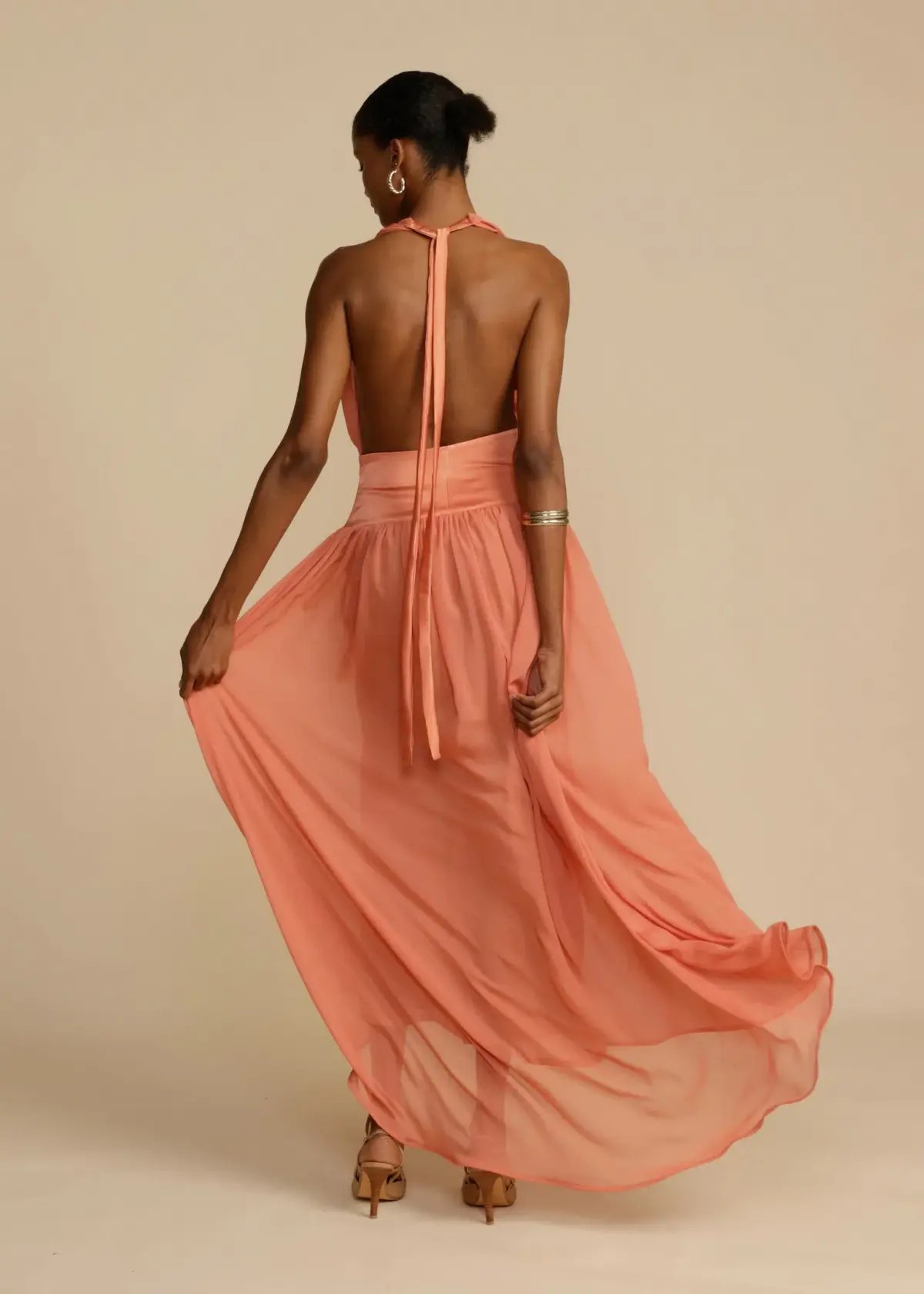 Arcina Ori Serena Dress Coral Size AU 8 photo 2