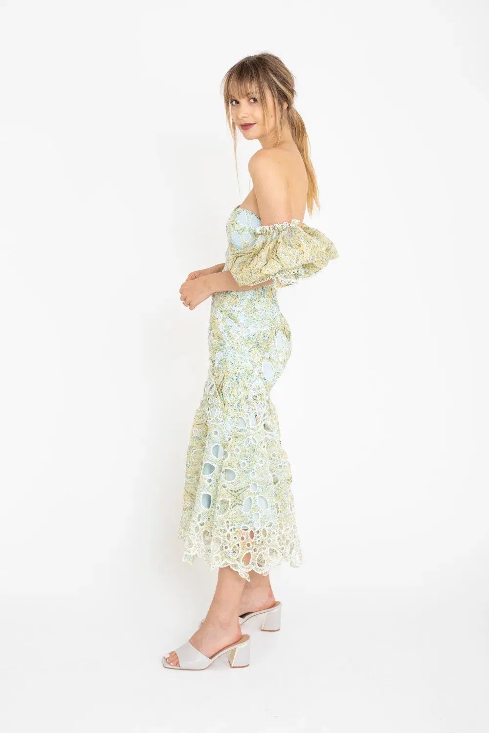 Acler Holland Dress Green Size 6 photo 6