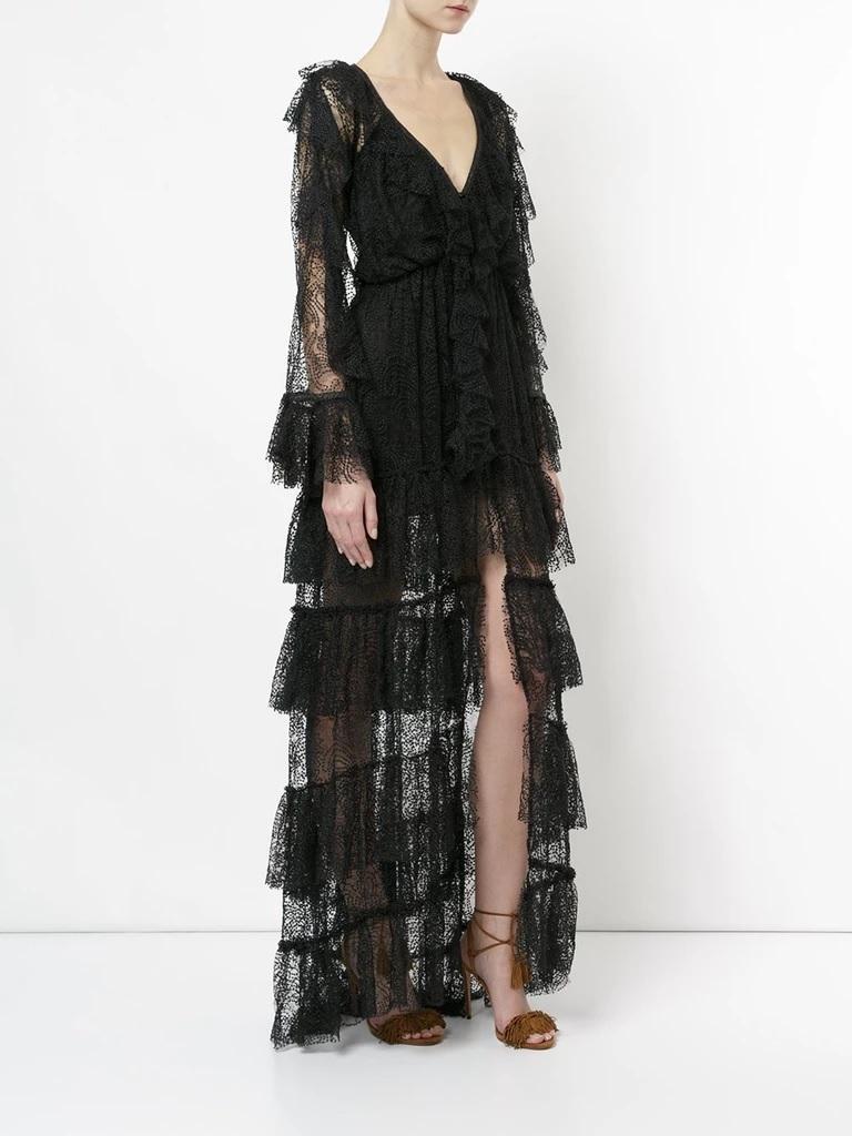 Alice Mccall Rococo Gown Black Size 6 photo 2