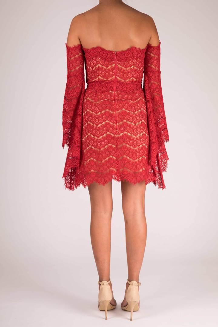 Thurley Love Lost Dress Red Size 8 photo 3