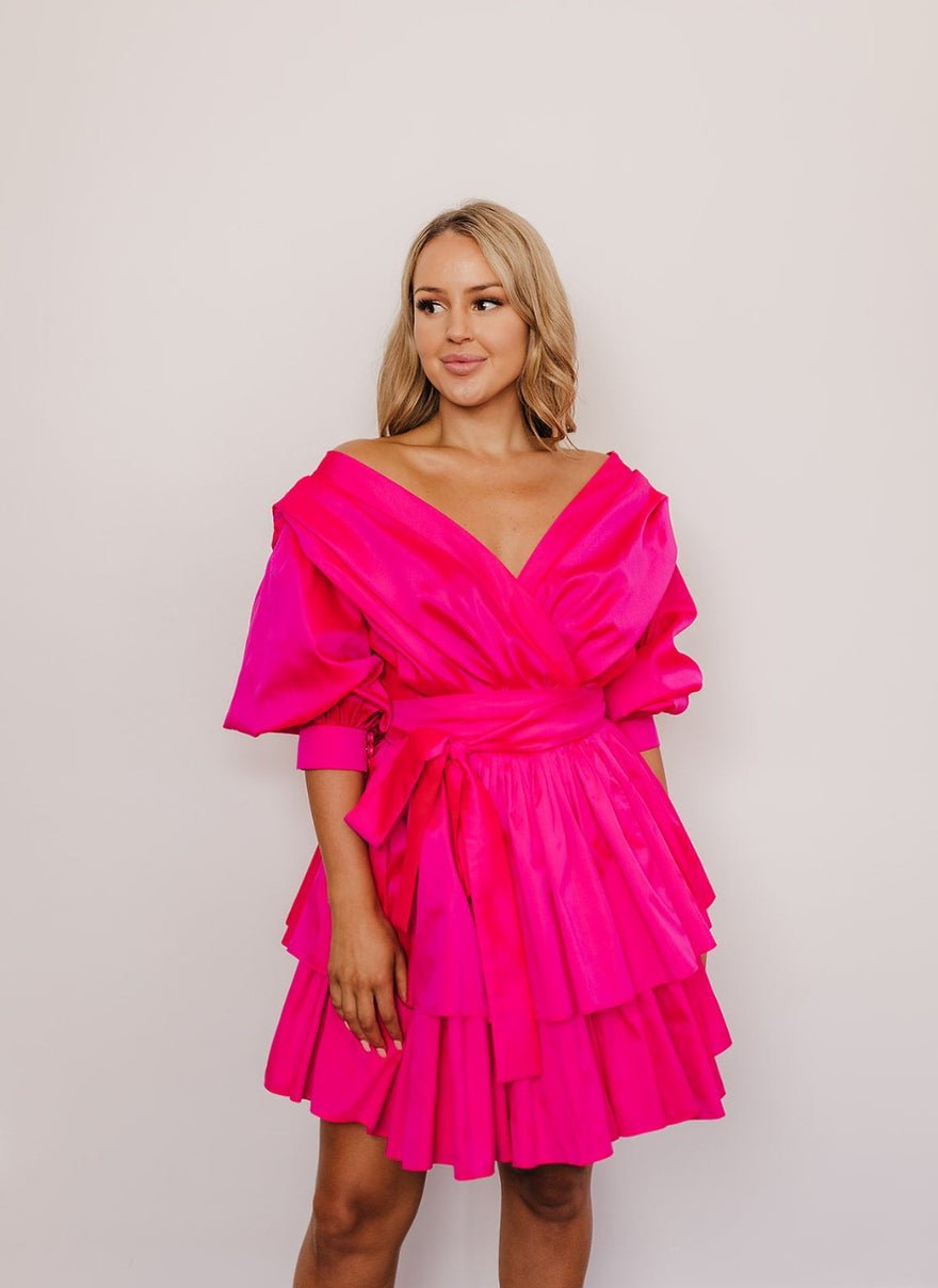 Alin Le Kal Chloe Fushia Dress photo 4