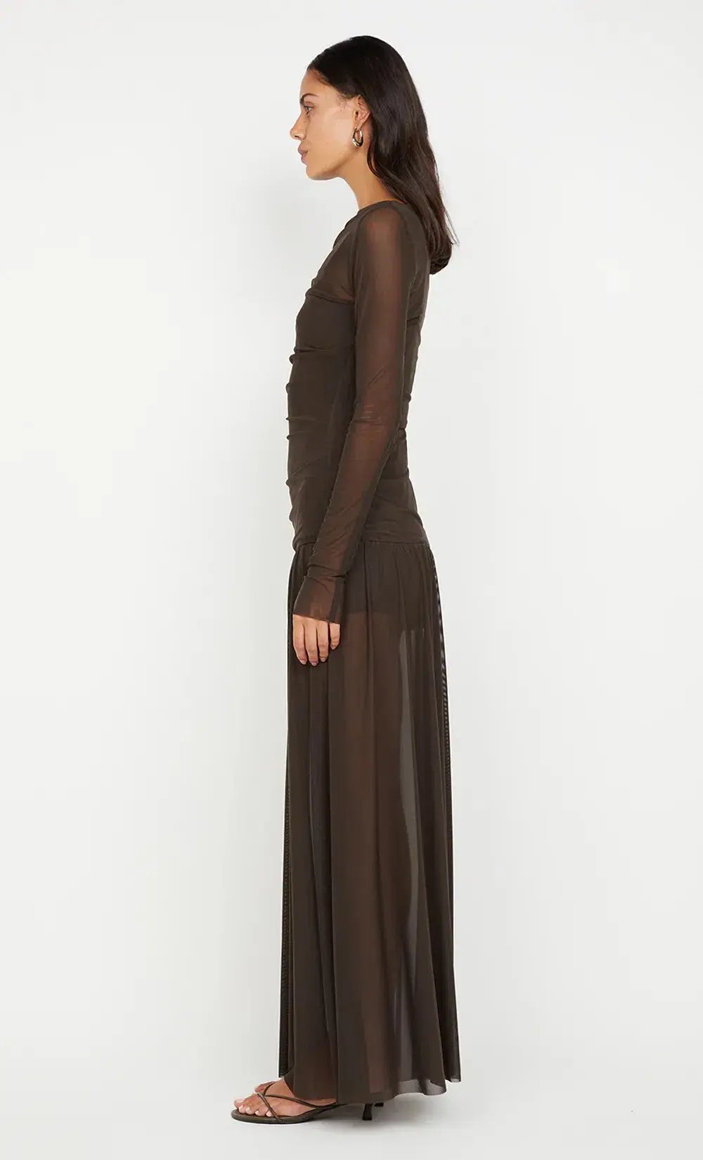 Bec & Bridge Blaine Long Sleeve Maxi Dress Cedar Size 12 photo 4