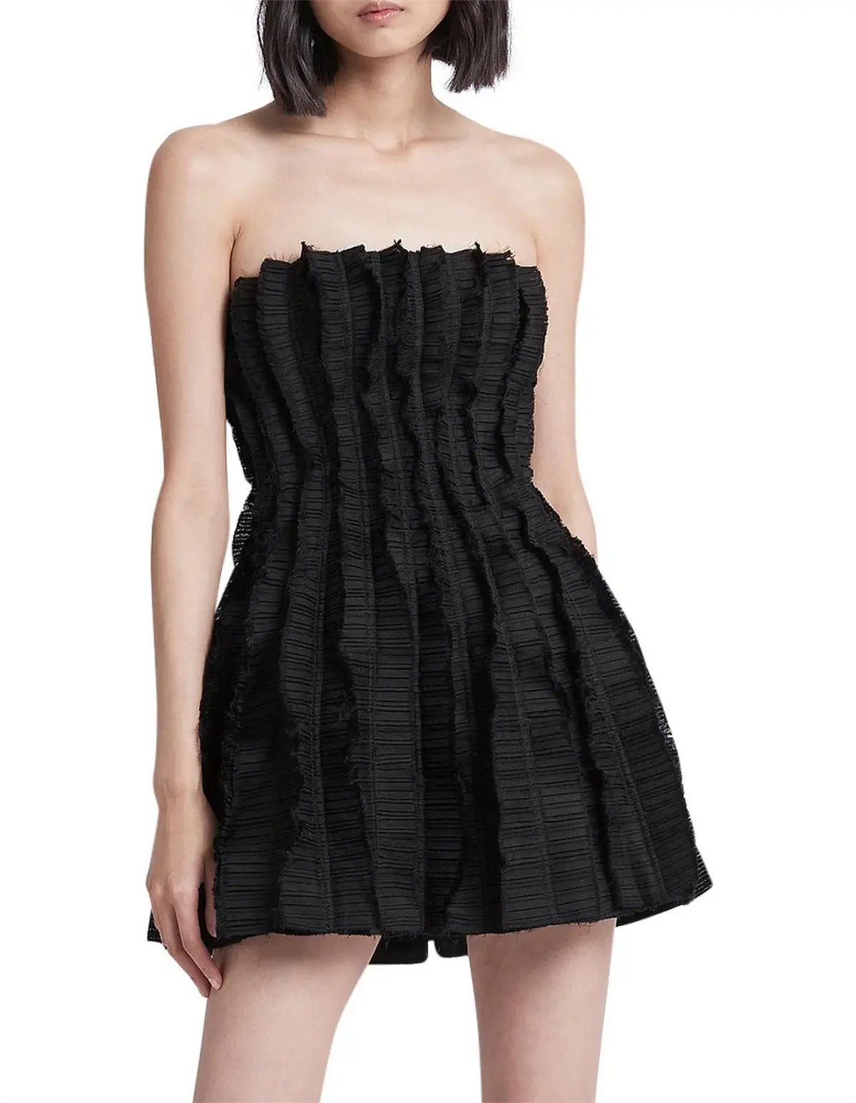 Aje Hybrid Sleeveless Mini Dress Black Size 4 photo 2