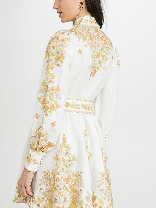 Zimmermann Super Eight Tubular Mini Dress - Size 0 photo 5