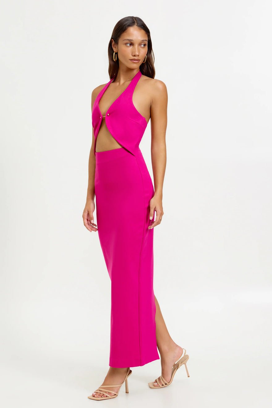 Lexi Pirro Dress - Magenta photo 4