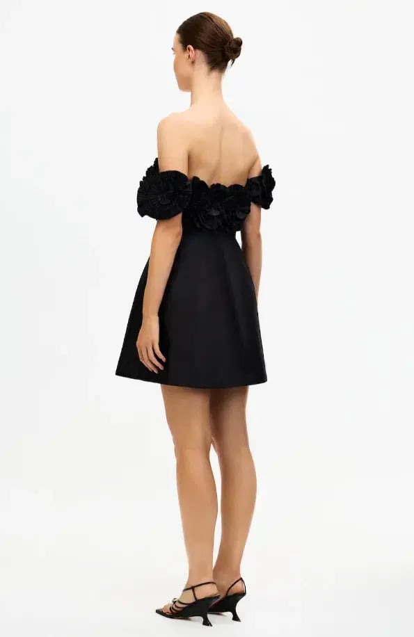 Acler Trusley Mini Dress Black Size 6 photo 3